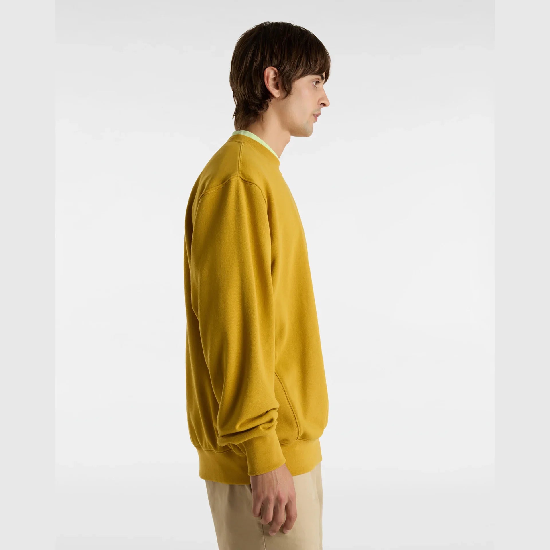 VANS Original Standards Crew HARVEST GOLD Pulóver kép 5