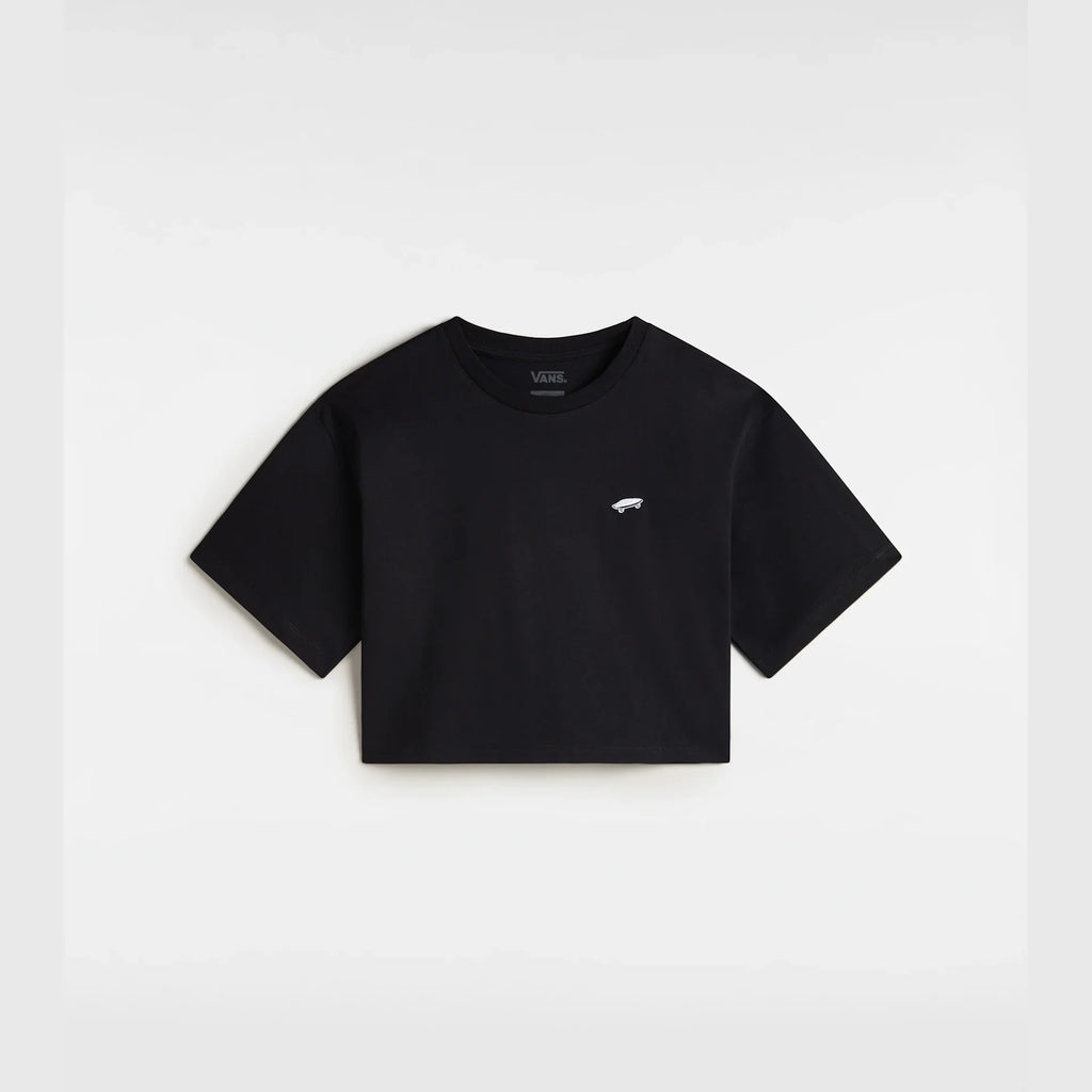 VANS W SALTON RELAX CROP SS Black Póló kép 1