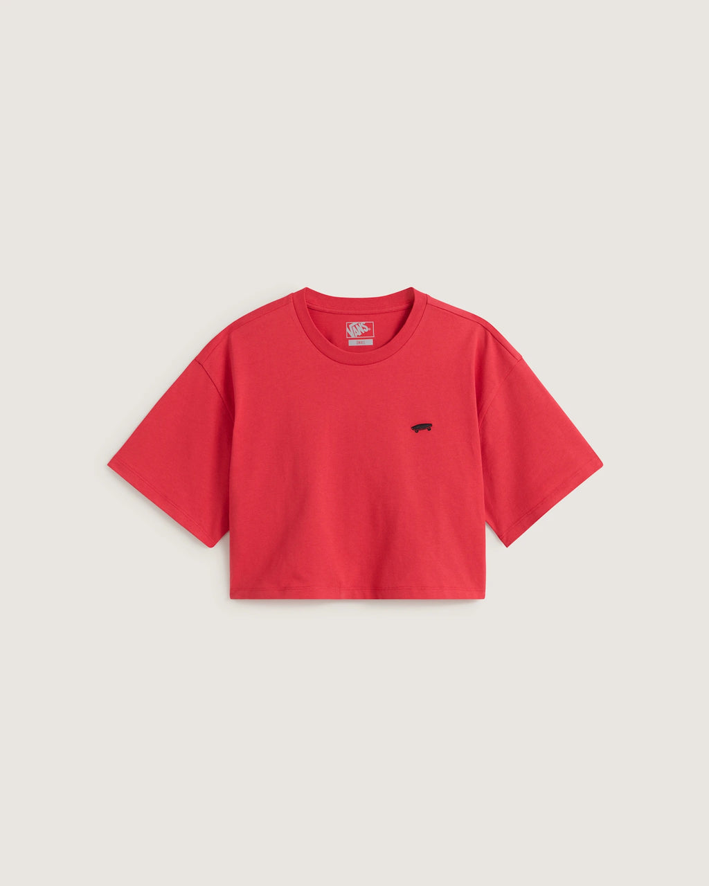 VANS W SALTON RELAX CROP SS Crimson Haze Póló VN000P5QFO91 - 1