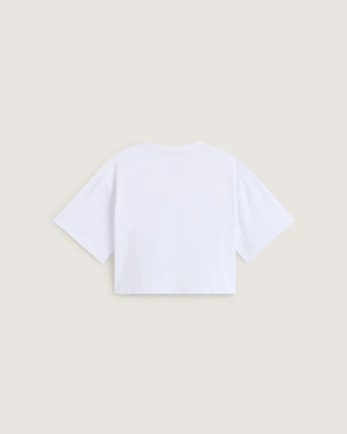 VANS W SALTON RELAX CROP SS White Póló VN000P5QWHT1 - 2