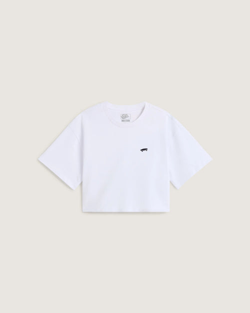 VANS W SALTON RELAX CROP SS White Póló VN000P5QWHT1 - 1