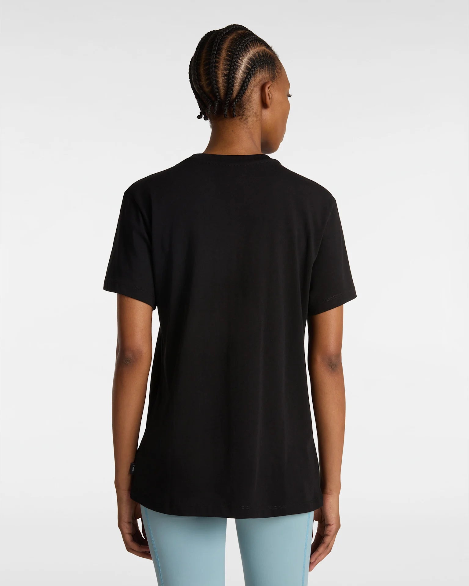 VANS W ESSENTIAL BFF SS Black Póló VN000P5UBLK1 - 4