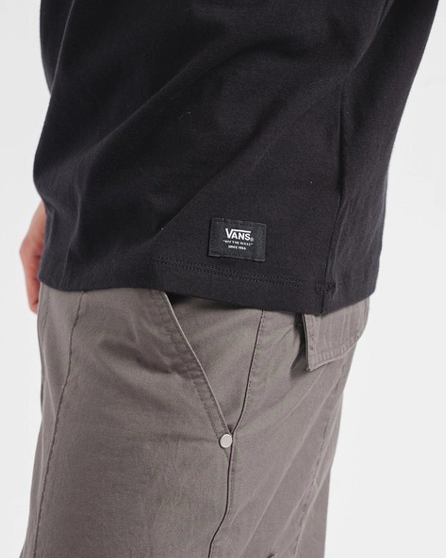 VANS VANS MRKT LOOSE SS Black Póló VN000P65BLK1 - 3