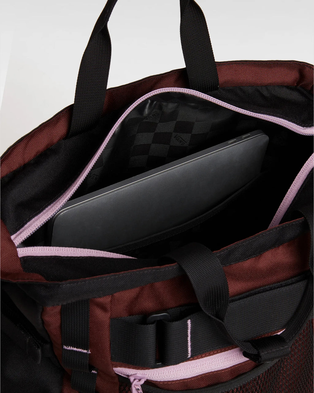 VANS Sherwin Tote Backpack BITTER CHOCOLATE VN000P697YO1 - 5
