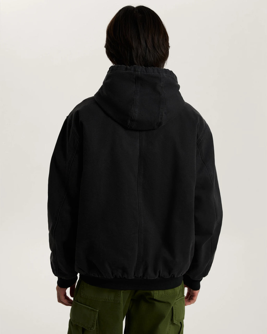 Vans Workwear Canvas Full Zip Jacket Black VN000P79BLK1 - 4