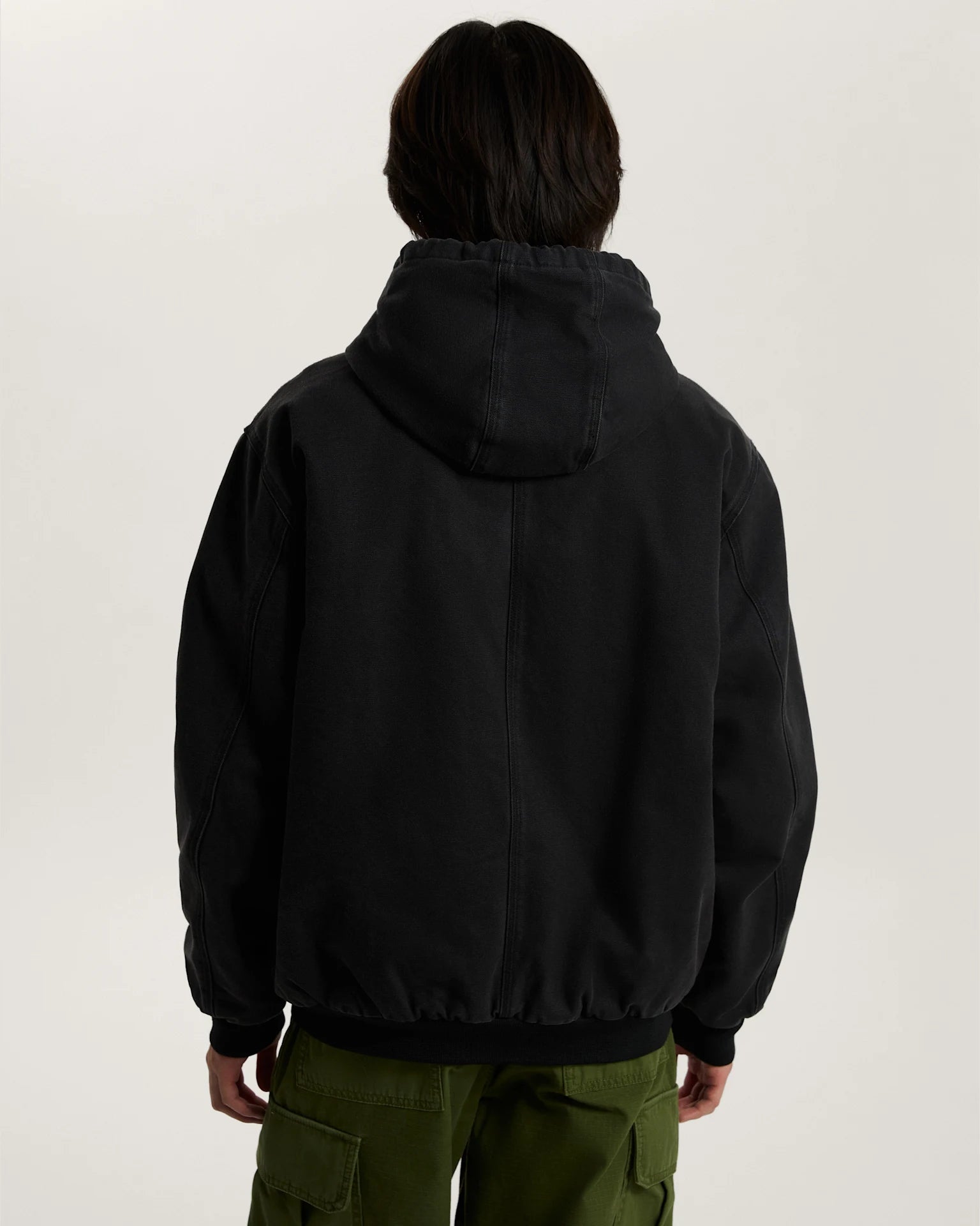 Vans Workwear Canvas Full Zip Jacket Black VN000P79BLK1 - 4