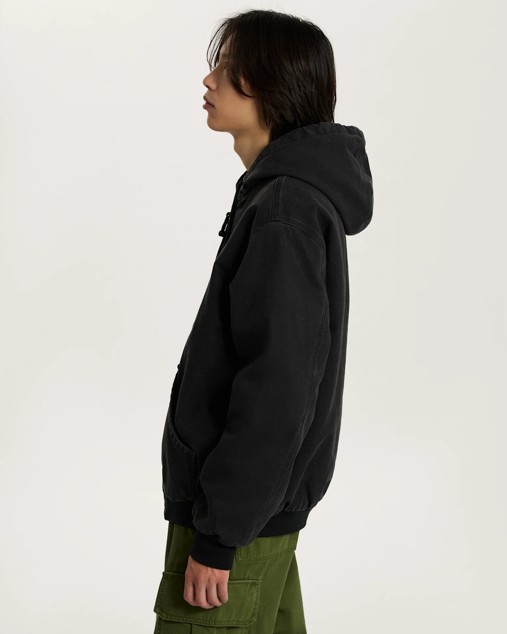 Vans Workwear Canvas Full Zip Jacket Black VN000P79BLK1 - 5