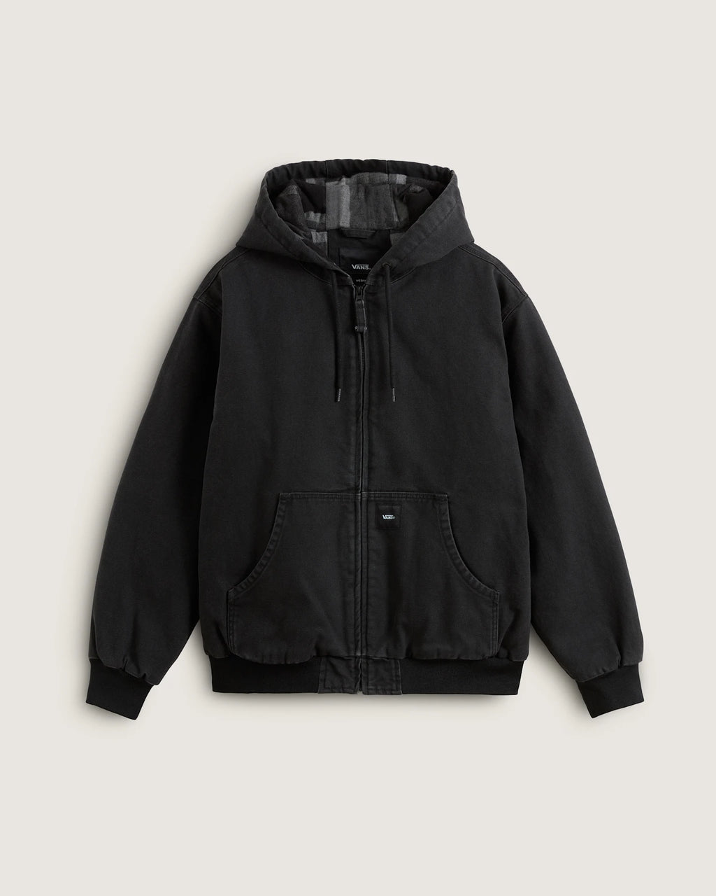 Vans Workwear Canvas Full Zip Jacket Black VN000P79BLK1 - 1