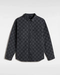 VANS Hastings Checkerboard Denin LS Woven Faded Black kép 1