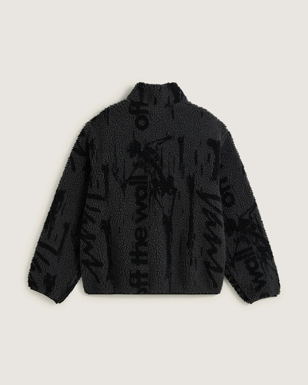 VANS Stiller Sherpa Full Zip ASPHALT/BLACK Pulóver VN000PB5O791 - 2