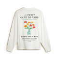 VANS Cafe Vans LS White kép 1