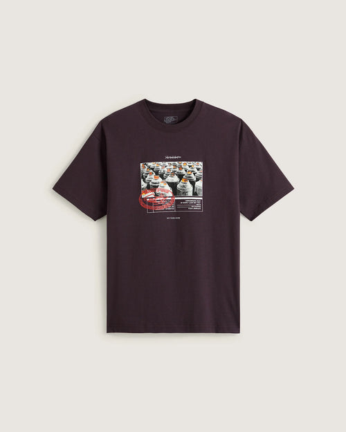 VANS Style Tips SS Dark Port Póló VN000PCXEMS1 - 1