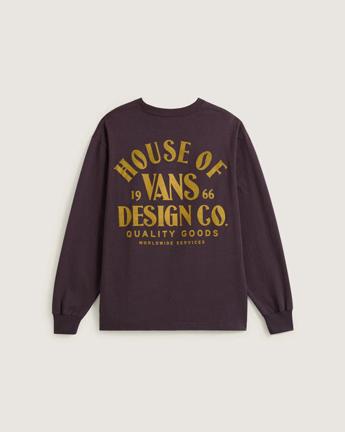 VANS Vans Hov LS Dark Port Póló VN000PD7EMS1 - 2