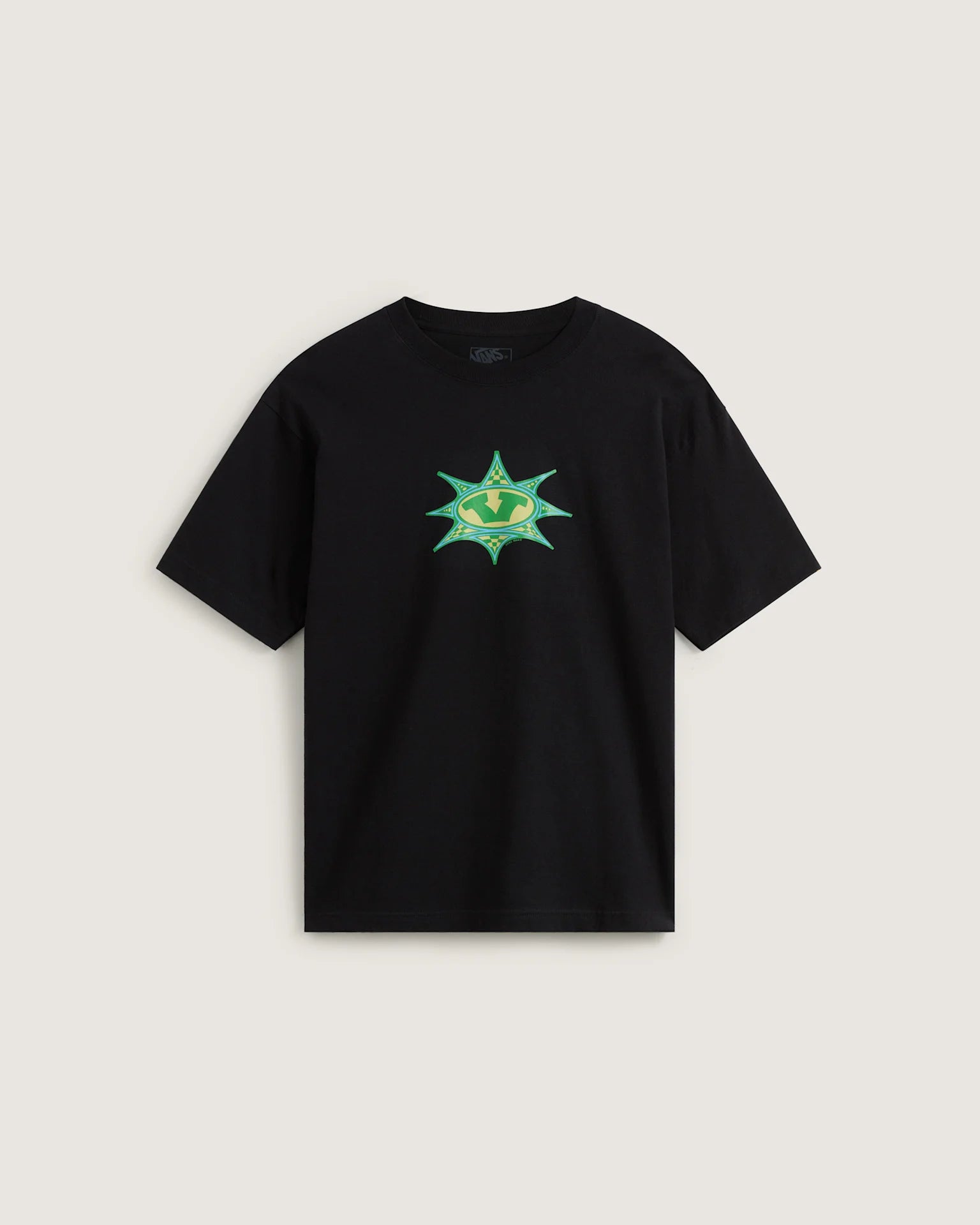 VANS Star Checker SS Black Póló VN000PDRBLK1 - 1