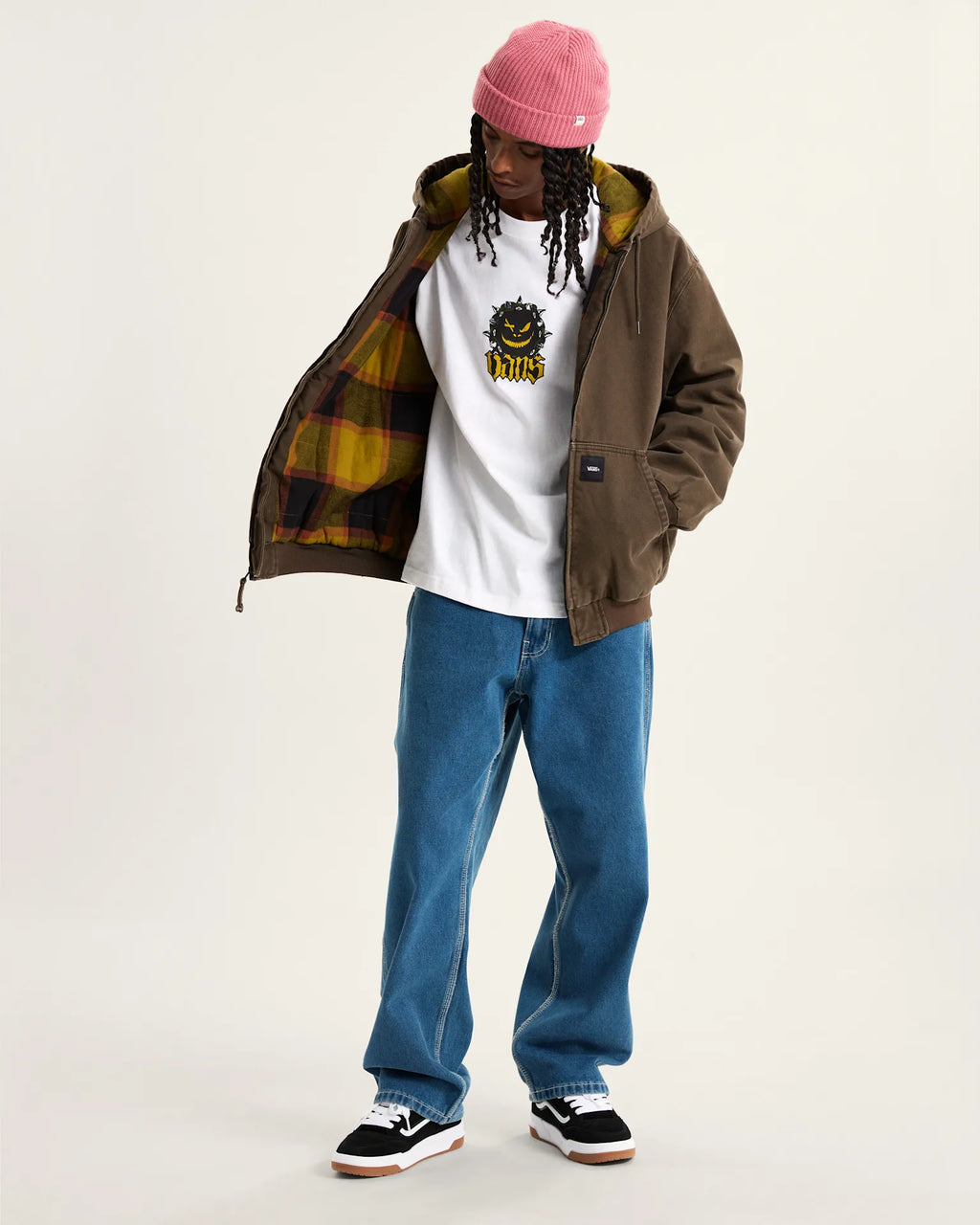 VANS Happy Spike SS White Póló VN000PE7WHT1 - 5