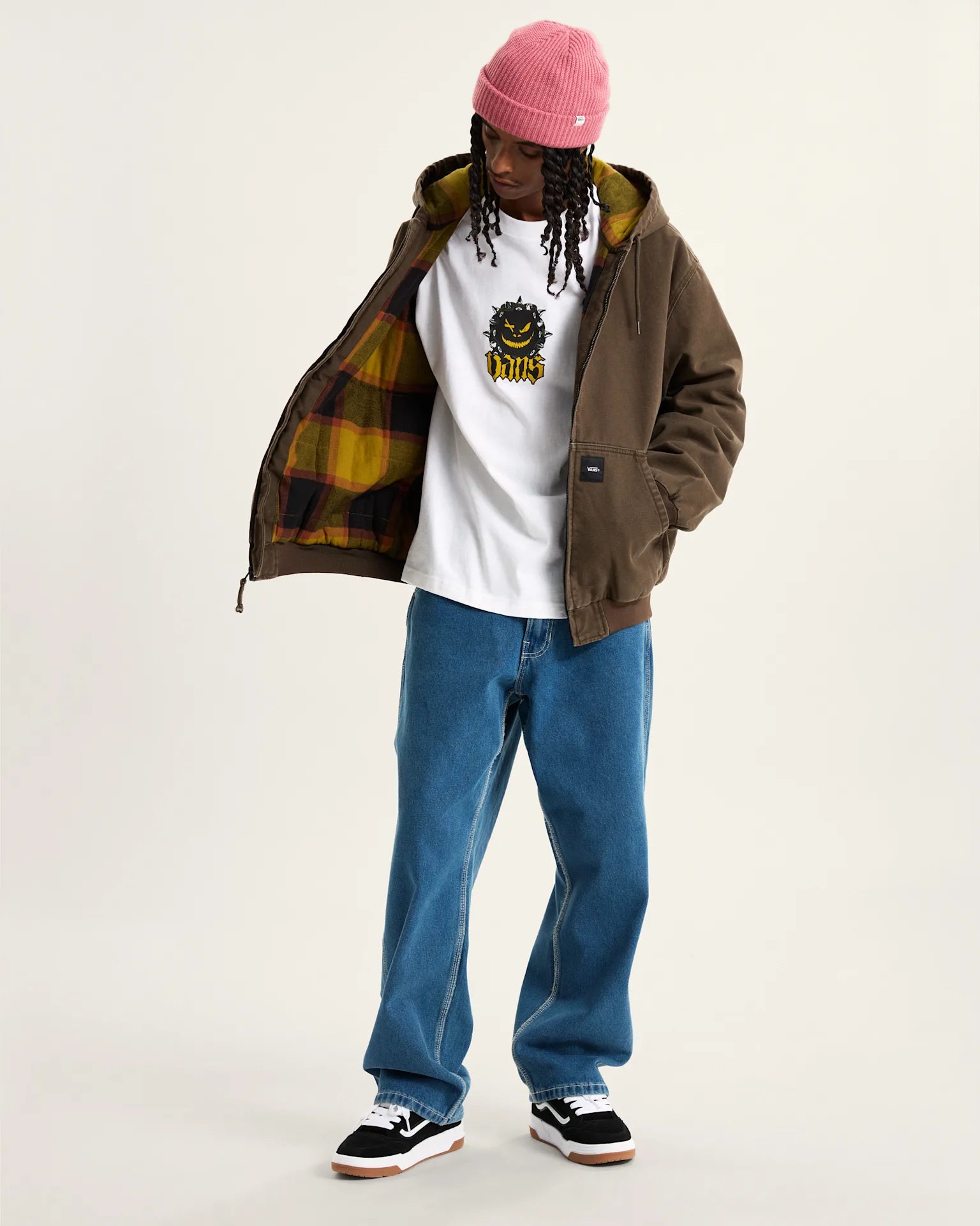 VANS Happy Spike SS White Póló VN000PE7WHT1 - 5