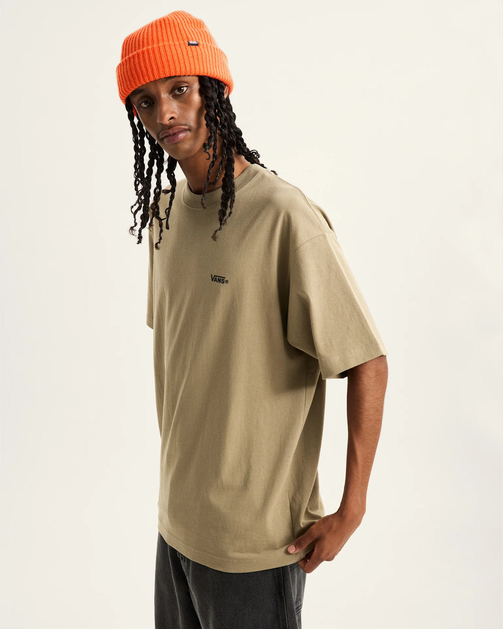 VANS Original Standards Stat Bay Leaf/Black Póló VN000PF7F0D1 - 3