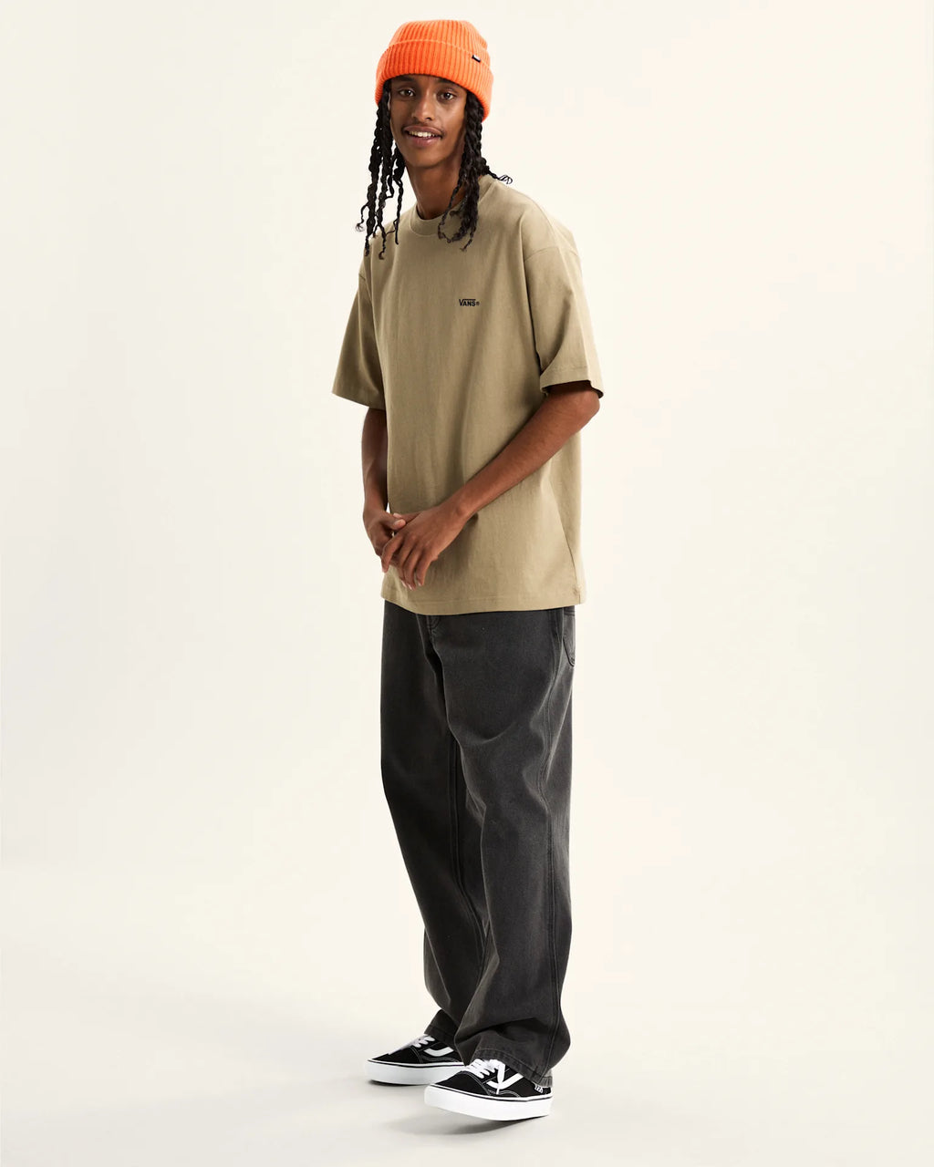 VANS Original Standards Stat Bay Leaf/Black Póló VN000PF7F0D1 - 5