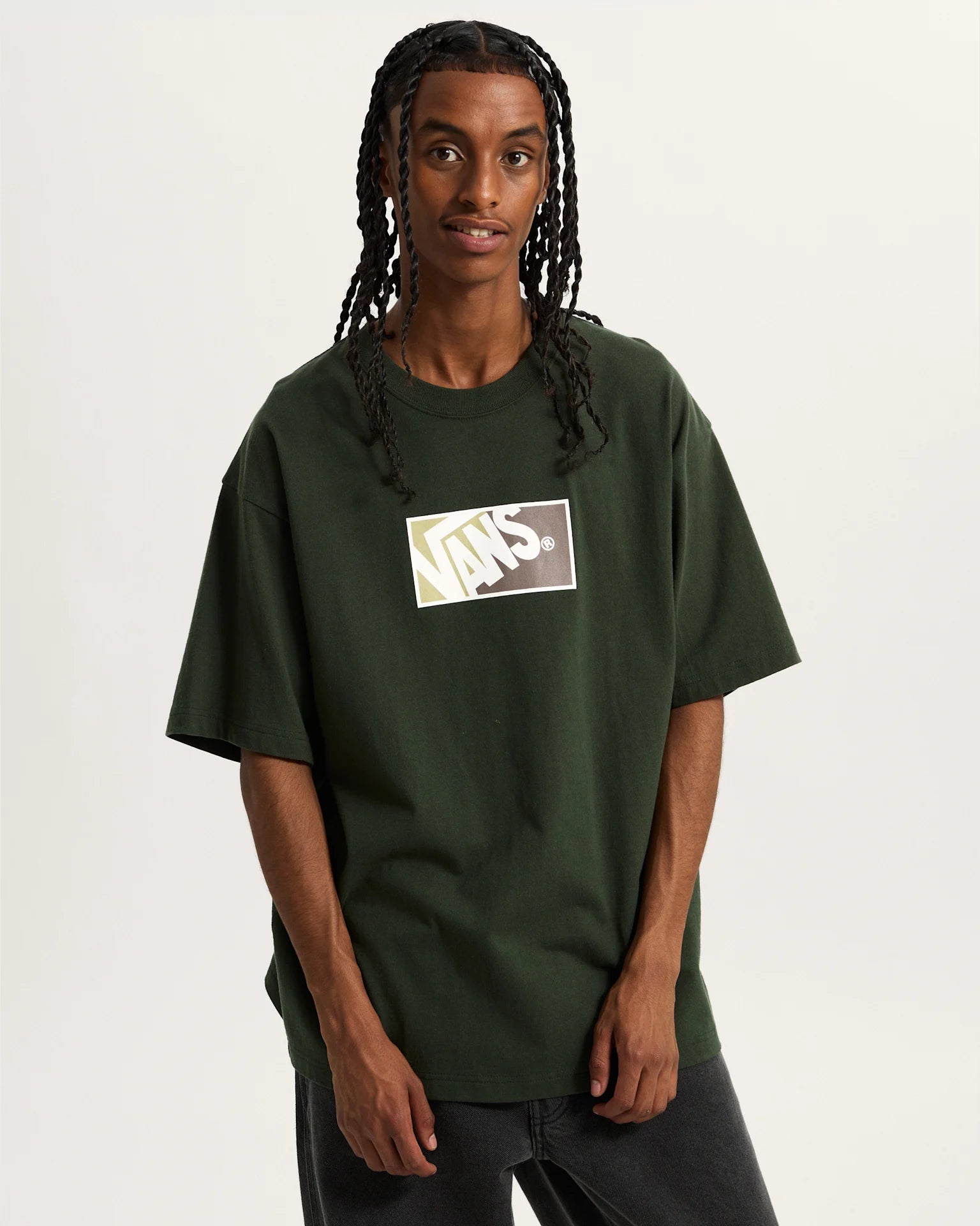 VANS Original Standards Bloc Dried Kelp Póló VN000PFBEMU1 - 3