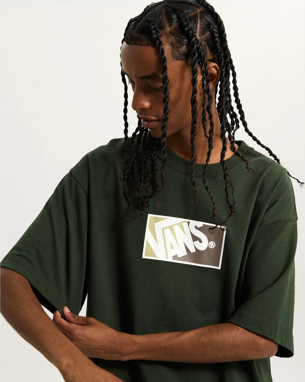 VANS Original Standards Bloc Dried Kelp Póló VN000PFBEMU1 - 6