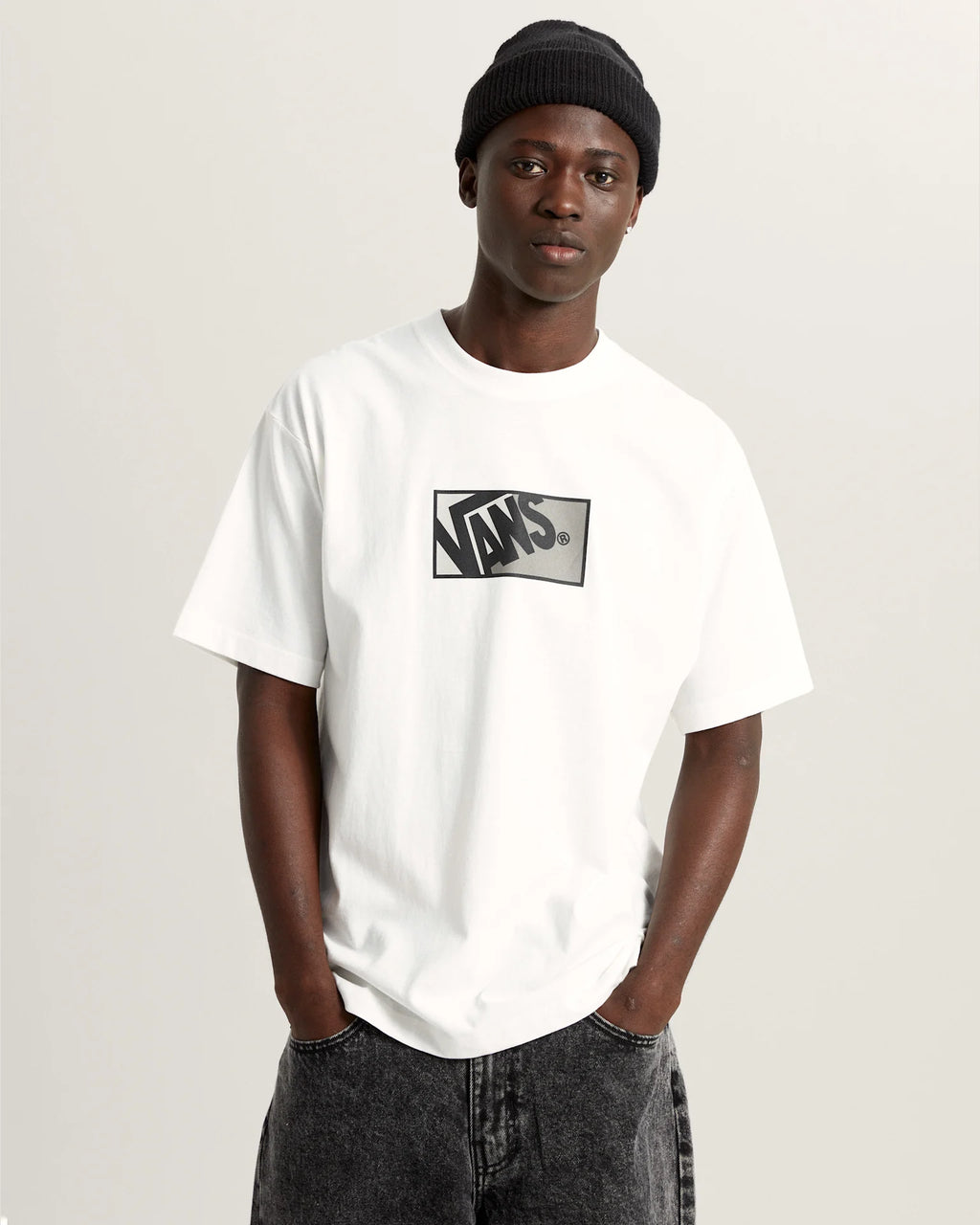 Vans Original Standards Blocked Box SS WHITE/Drizzle Textil VN000PFBF2L1 - 3