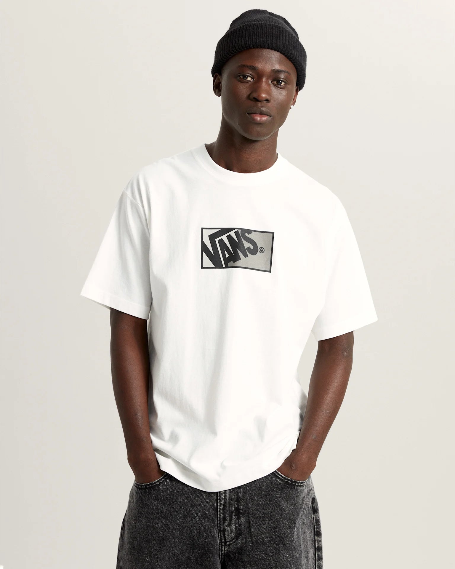 Vans Original Standards Blocked Box SS WHITE/Drizzle Textil VN000PFBF2L1 - 3