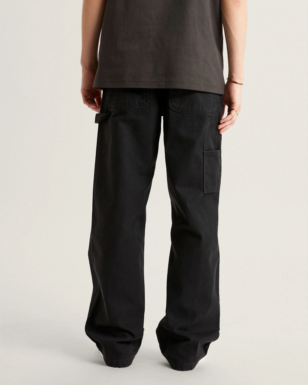 VANS Drill Chore Carpenter Loose Vintage Wash Black Nadrág VN000PJ3BLK1 - 4
