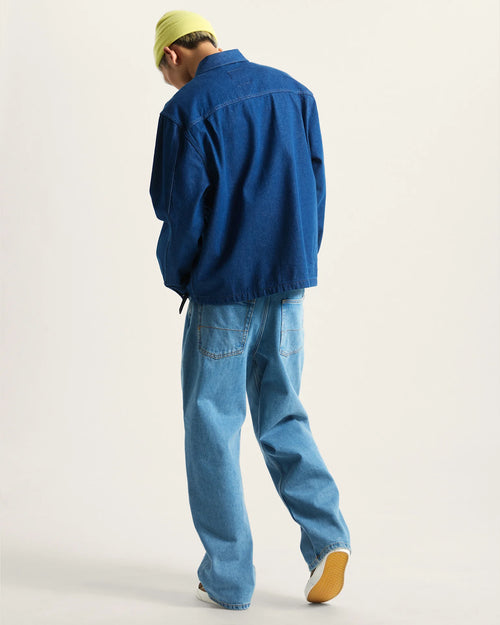 VANS Check-5 Baggy Denim Pant STONEWASH/BLUE 6