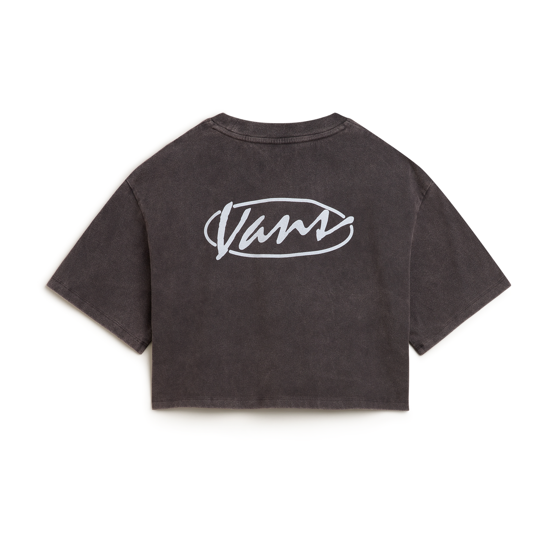 VANS Era Script Relaxed Crop SS Faded Black kép 2