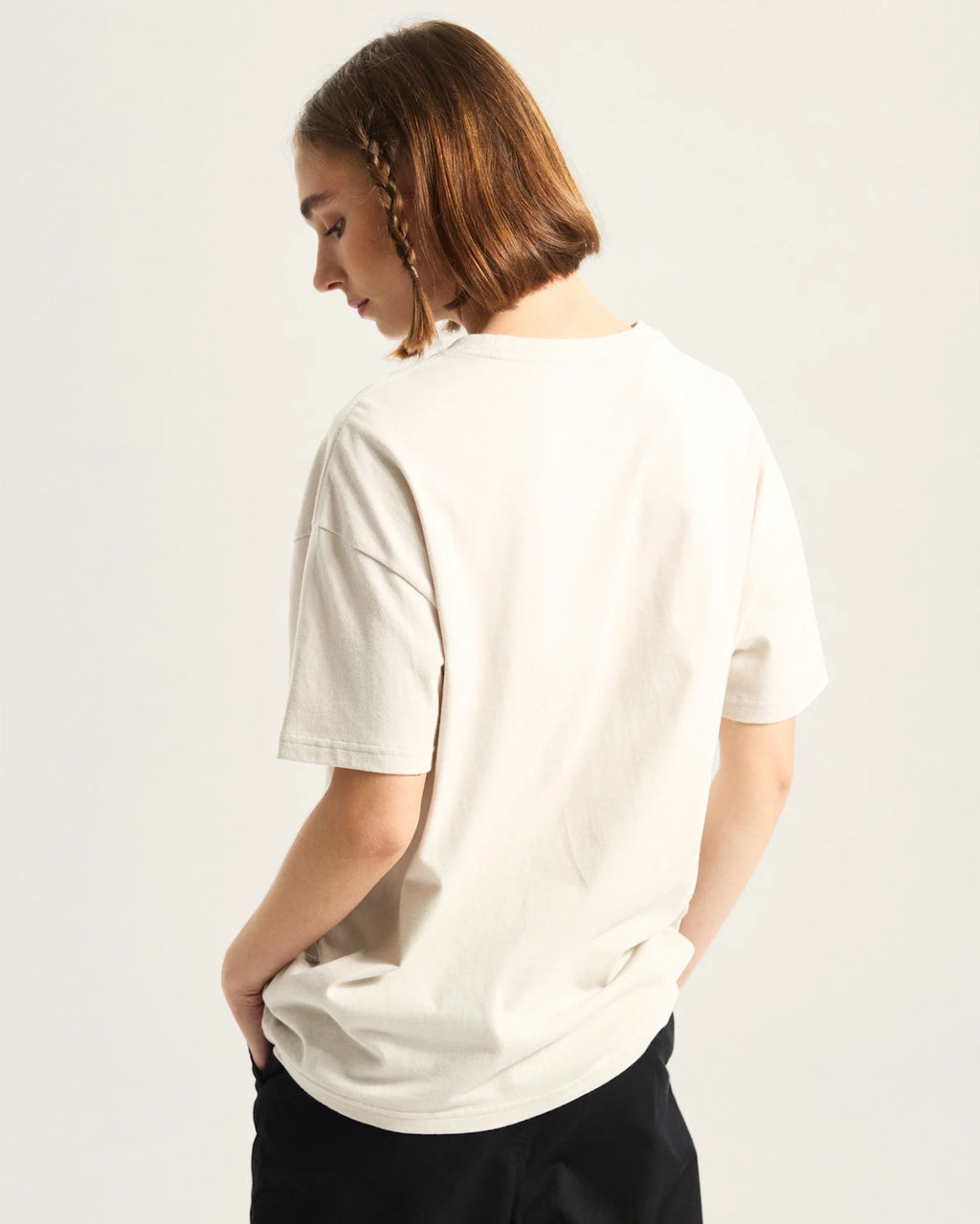 VANS Unpatched OS SS Taupe Mist Póló VN000PRKEN91 - 4