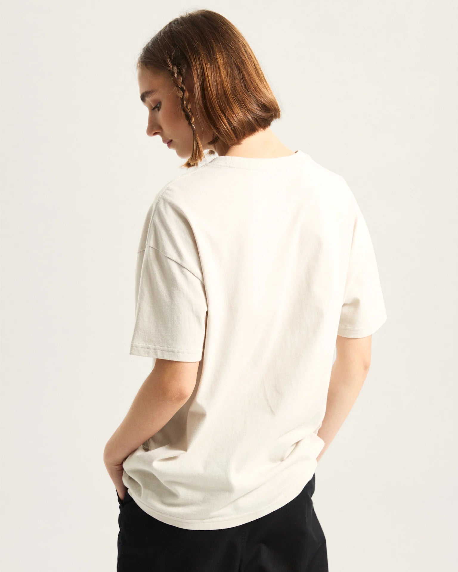 VANS Unpatched OS SS Taupe Mist Póló VN000PRKEN91 - 4