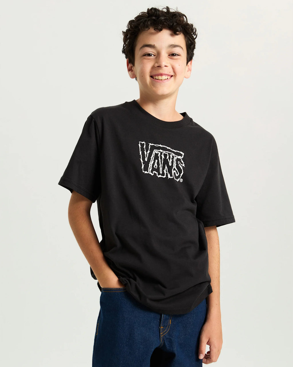 VANS Cactus Wire SS Black Póló VN000PXTBLK1 - 3