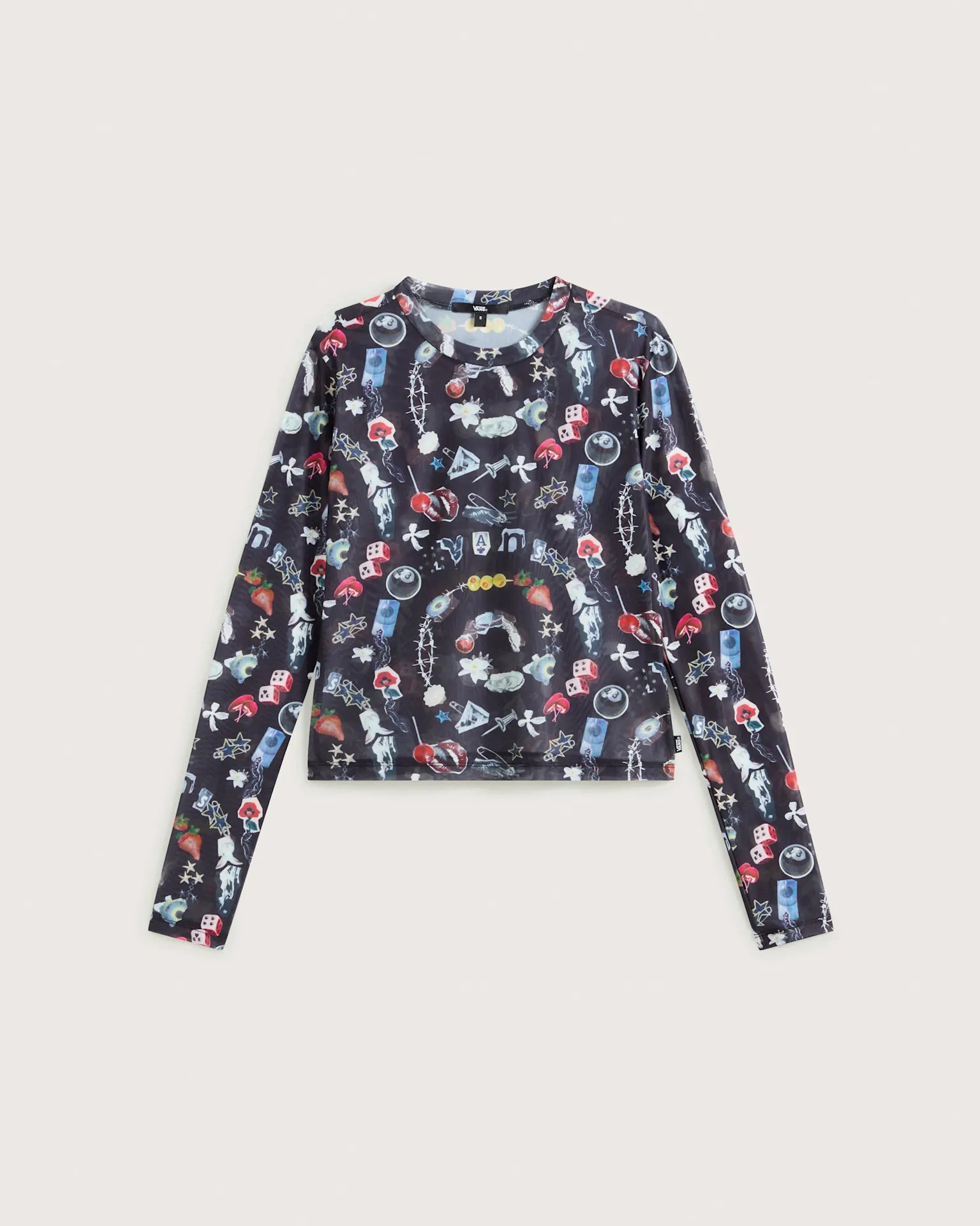 VANS Ludlow Mesh Long Sleeve II Black Ing VN000Q0VBLK1 - 1