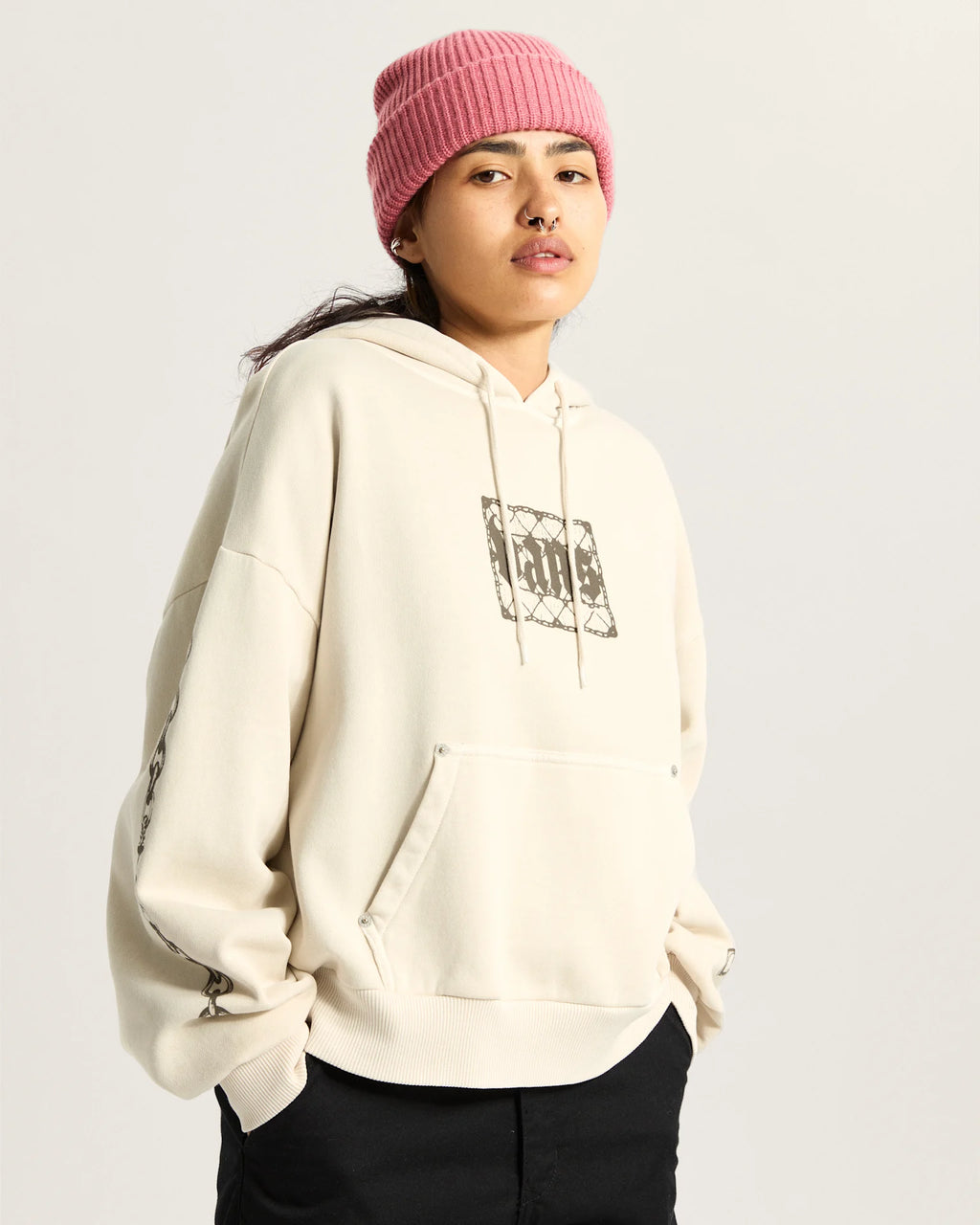 Vans After Dark Retro Hoodie Taupe Mist VN000Q39EN91 - 3