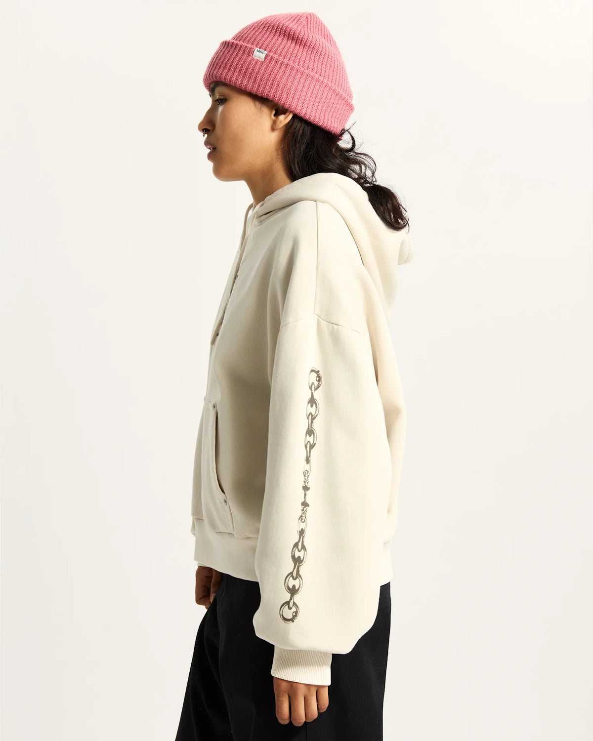 Vans After Dark Retro Hoodie Taupe Mist VN000Q39EN91 - 5