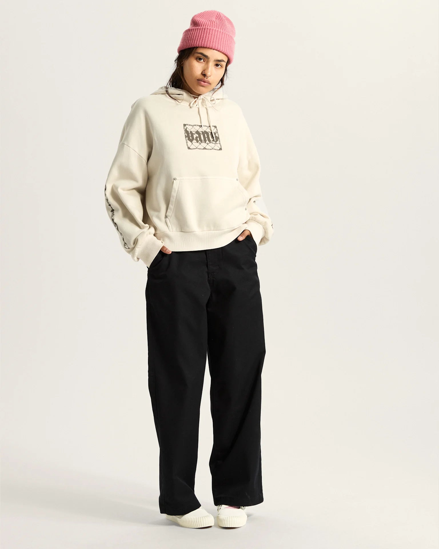 Vans After Dark Retro Hoodie Taupe Mist VN000Q39EN91 - 7