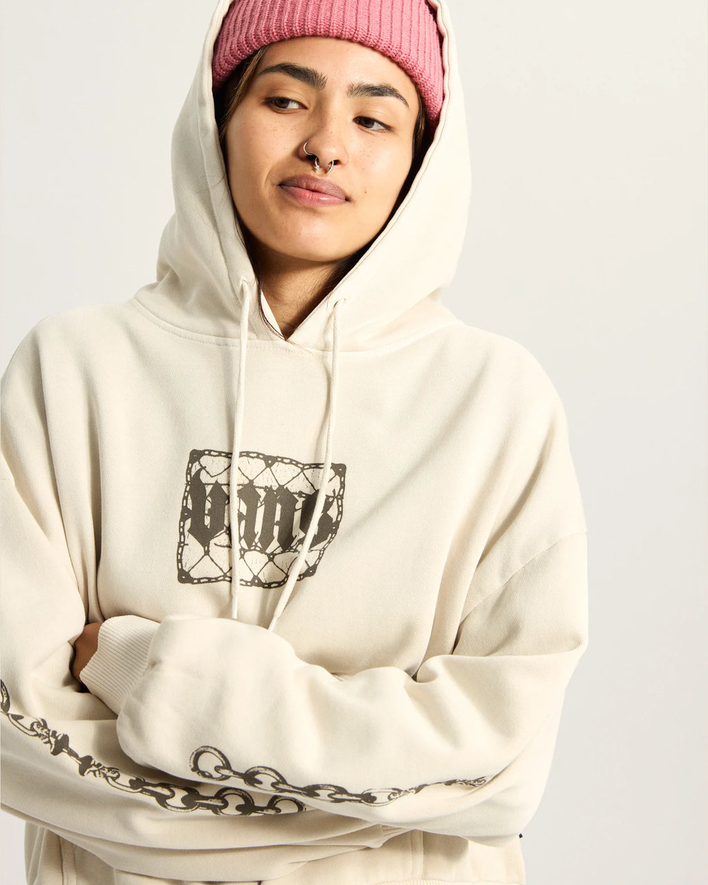 Vans After Dark Retro Hoodie Taupe Mist VN000Q39EN91 - 8