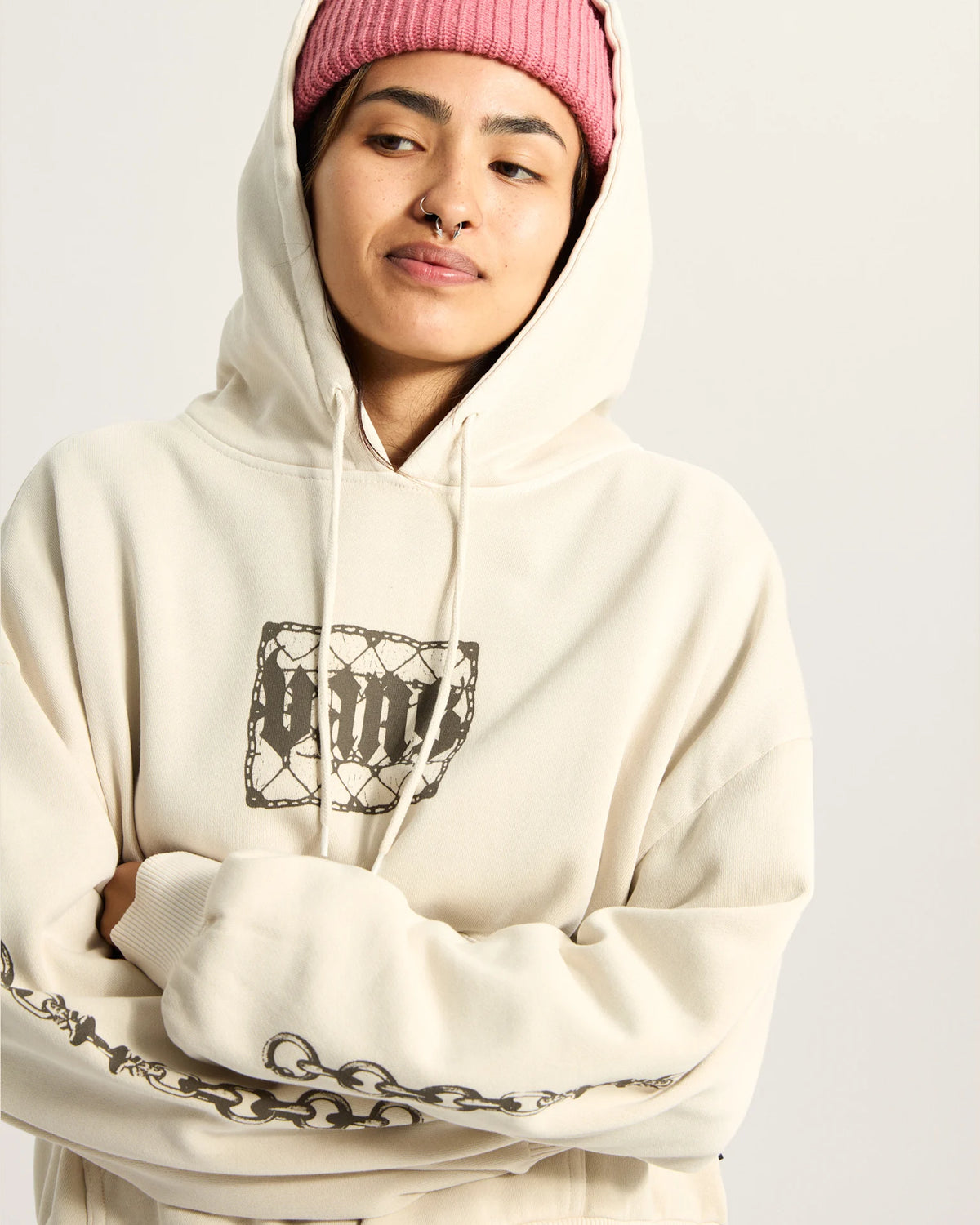 Vans After Dark Retro Hoodie Taupe Mist VN000Q39EN91 - 8