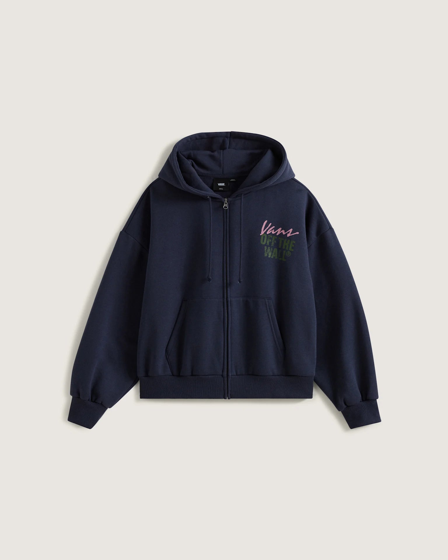 VANS Ladywall Retro Zip Hood PARISIAN NIGHT Pulóver VN000Q43JDU1 - 1
