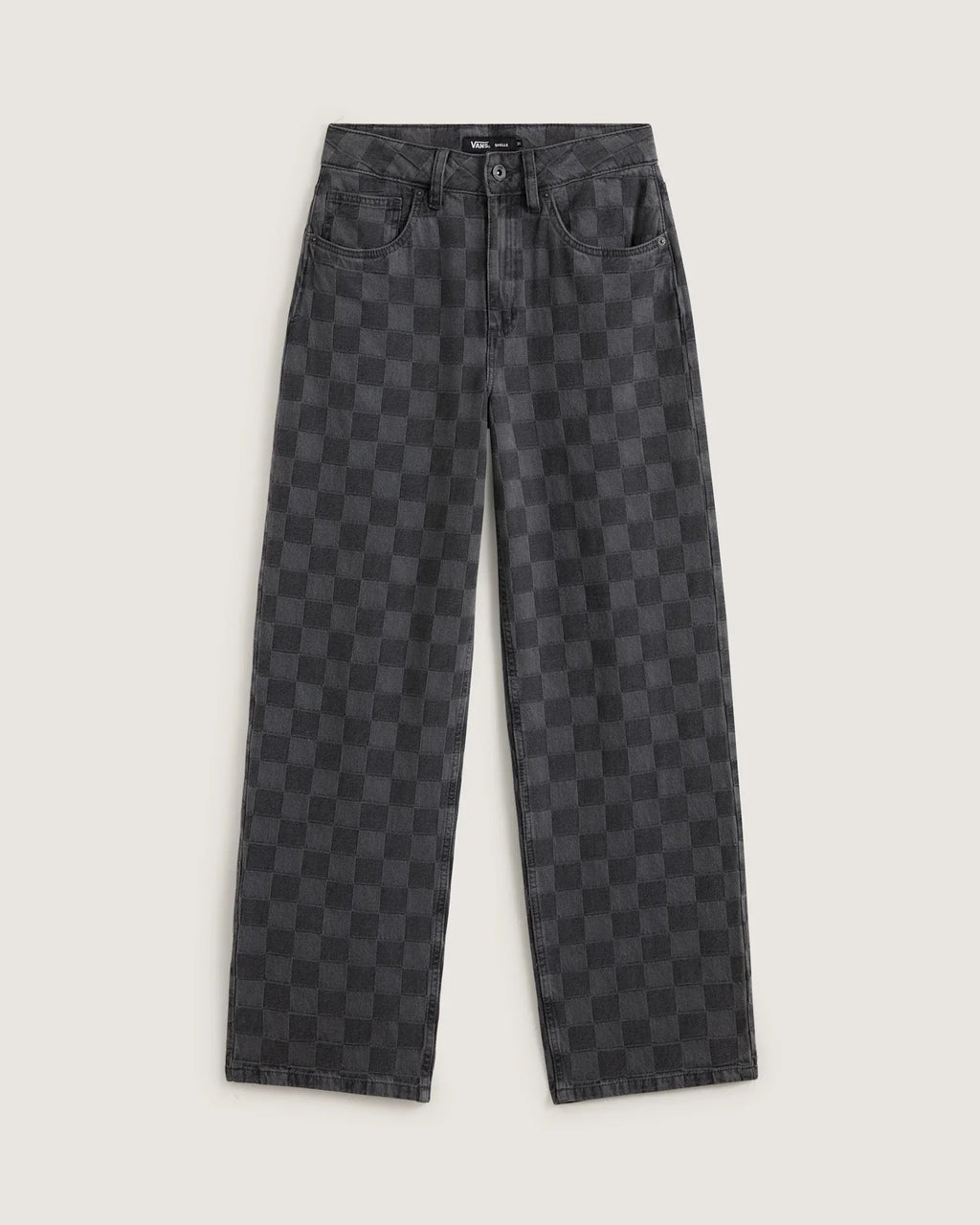 VANS Sirelle Novelty Puddle Pants Faded Black kép 6