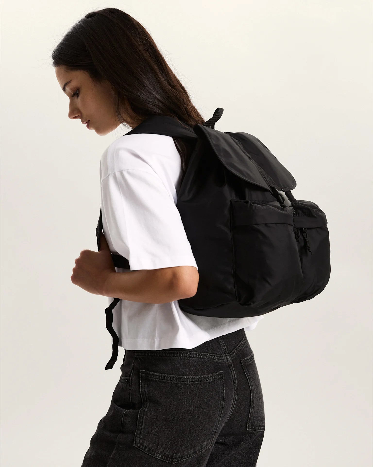 VANS Scatter Backpack Black/Black Hátizsák VN000Q99BKA1 - 6
