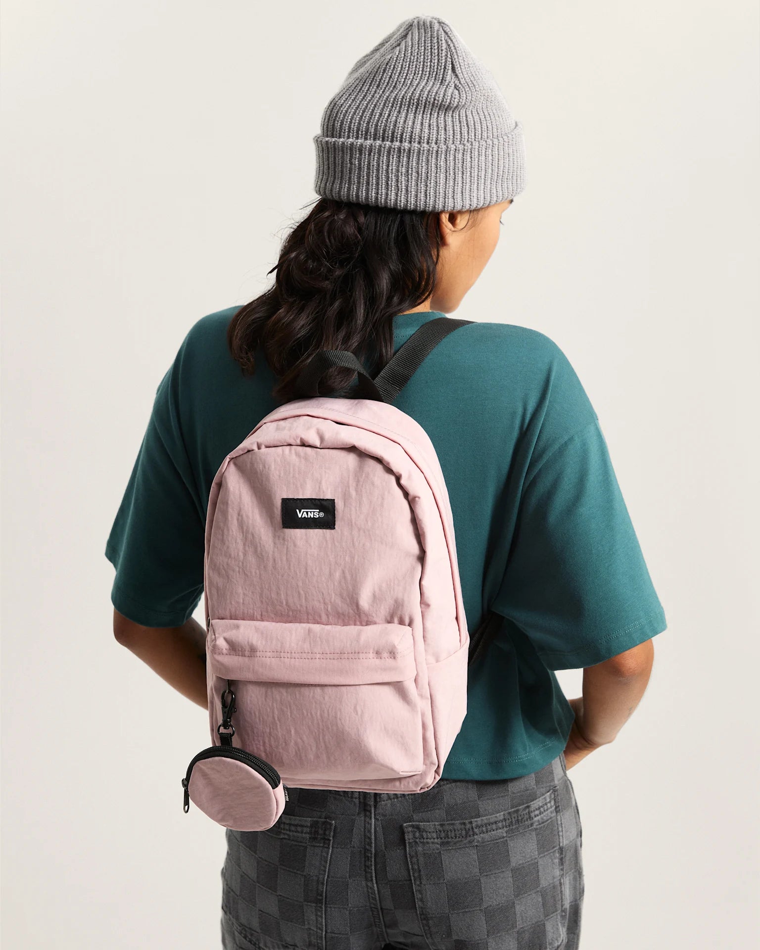 VANS Old Skool Mini Backpack Misty Mauve Hátizsák VN000Q9AFPR1 - 5