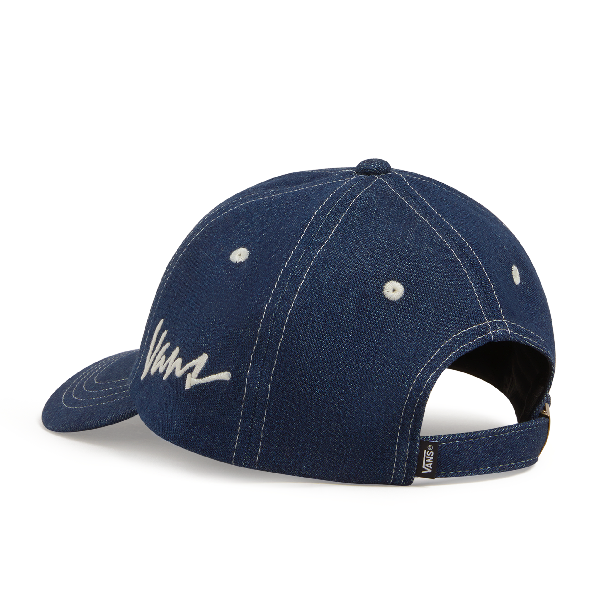 VANS Classic Script Curved Bill Jockey Dark Denim kép 3