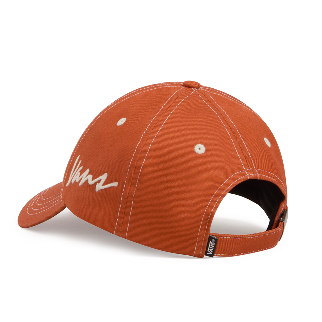 VANS Classic Script Curved Bill Jockey BURNT ORANGE kép 2