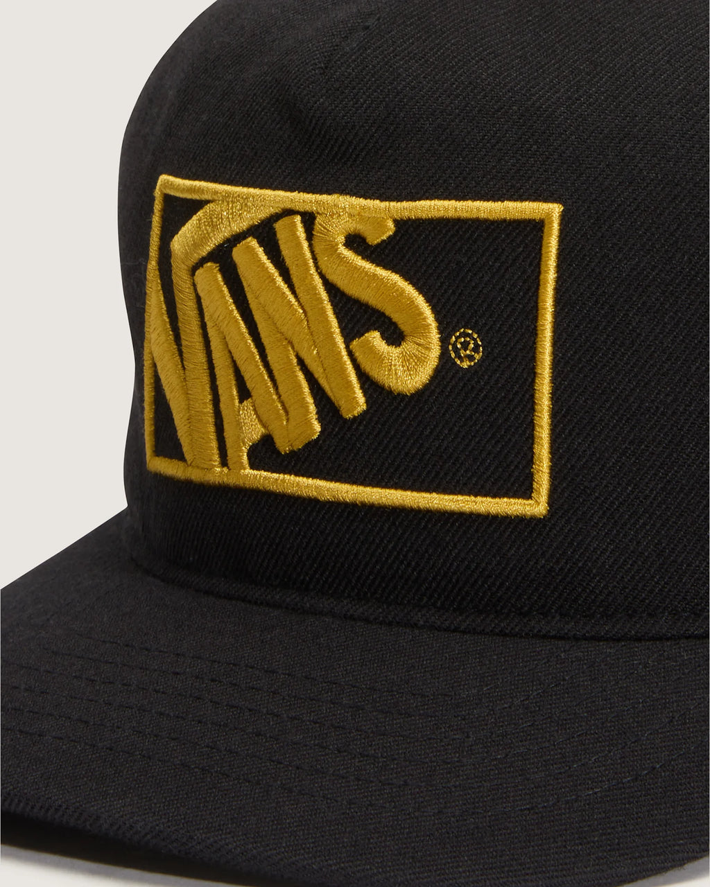 VANS Vans Formula Snapback Black/Burnt Gold Sapka VN000QAFF0E1 - 3