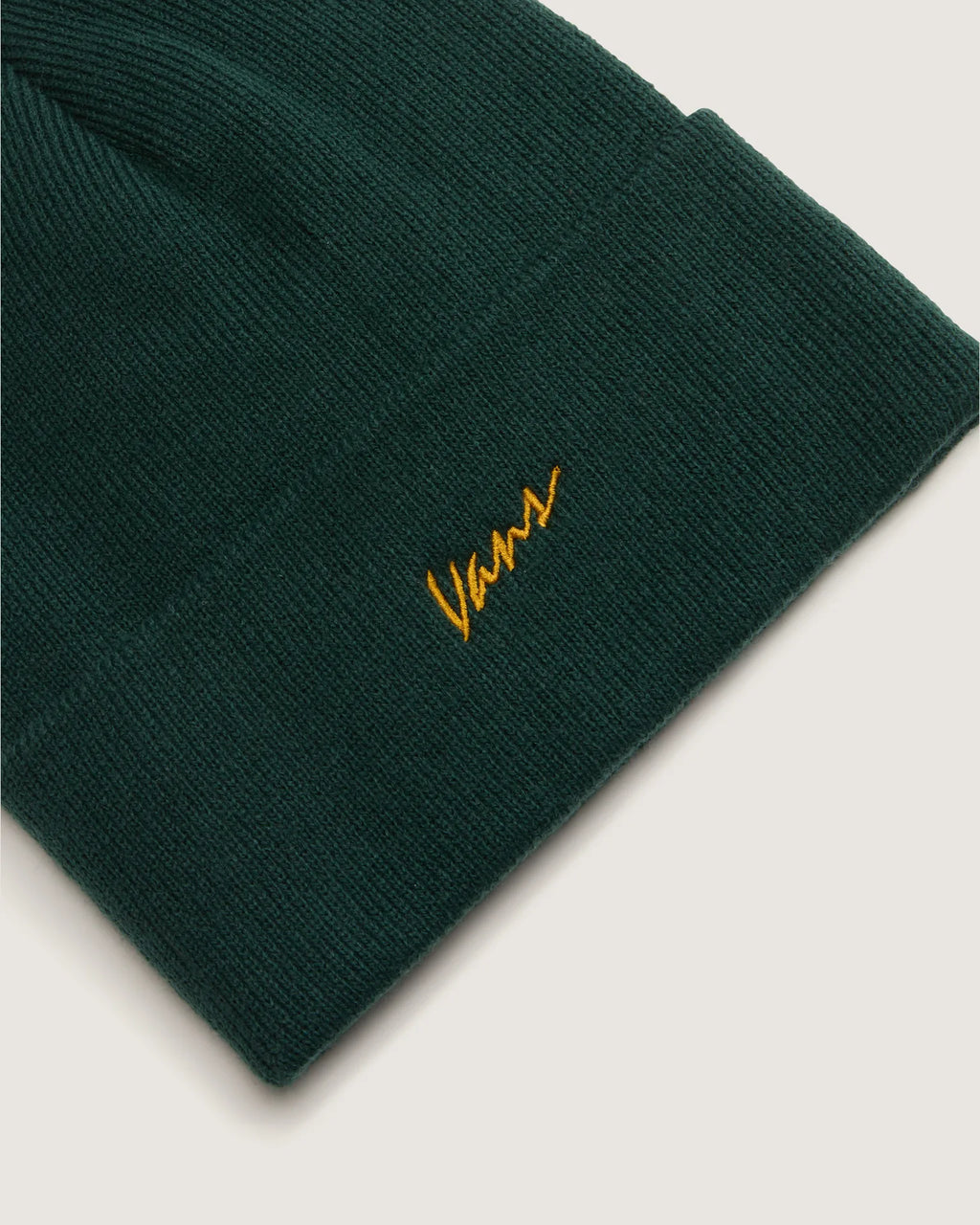 VANS Classic Script Tall Cuff Beanie Dried Kelp Beanie VN000QATEMU1 - 3