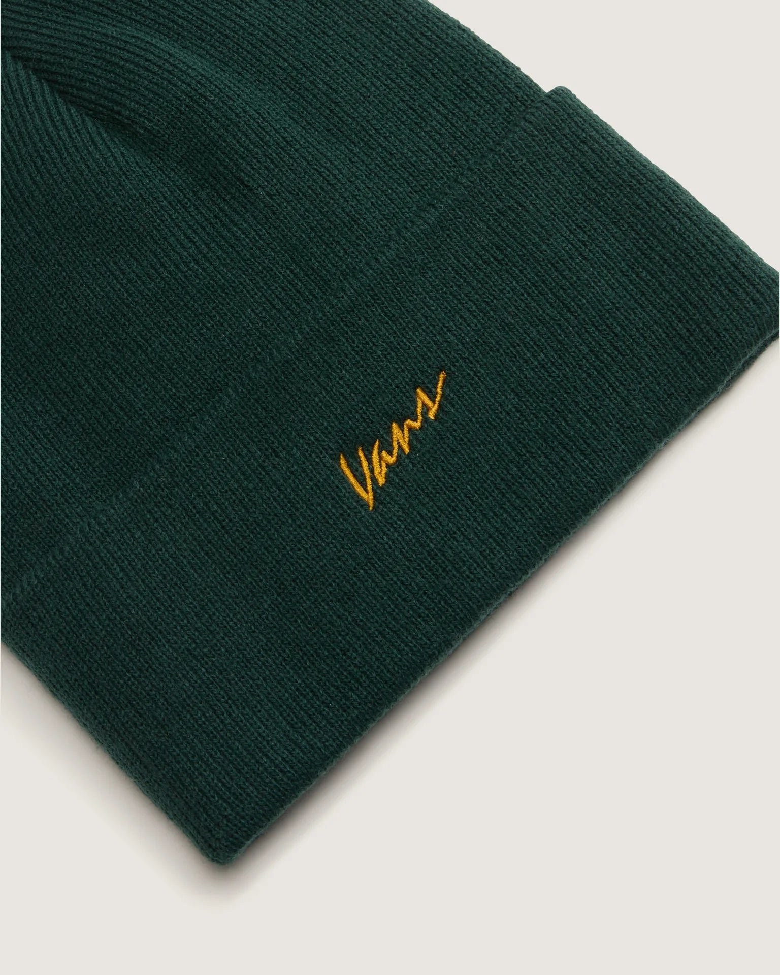 VANS Classic Script Tall Cuff Beanie Dried Kelp Beanie VN000QATEMU1 - 3