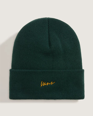 Classic Script Tall Cuff Beanie