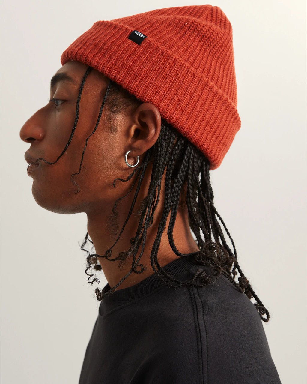 VANS Core Basic Cuff Beanie BURNT ORANGE Beanie VN000QB4Y7X1 - 4