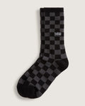 VANS Checkerboard Crew ROX CHECKERBOARD Black/Charcoal Zokni kép 1